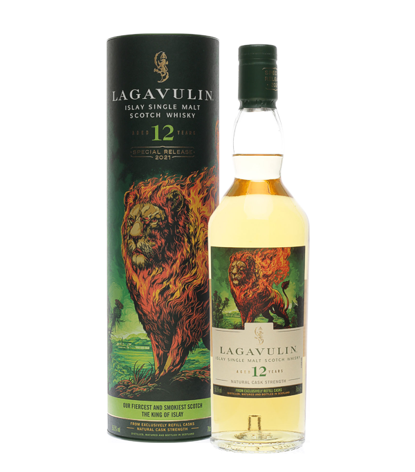 Lagavulin 12 Years Old Islay Single Malt Special Release 2021, 70 cl, 56.5 % vol (Whisky)